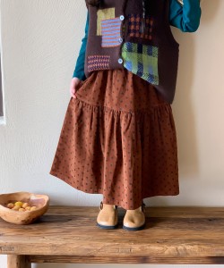 アイモハ（aimoha）/韓国子供服　トート柄ロングスカート