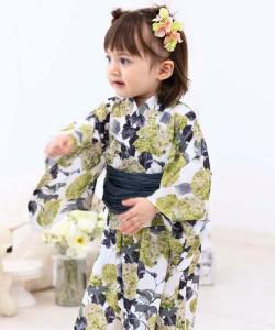 Sweet Lily 浴衣（6点セット） 浴衣 レディース 女性浴衣単品 「スイートリリー：濃グレー 小花