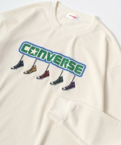 コンバース（Converse）/CONVERSE/コンバース オーバーサイズ クルーネックスウェット トレーナー