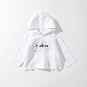 エムエムシックス　メゾン　マルジェラ/MM6 Maison Margiela Kids & Junior 長袖ロゴプリントフーディー