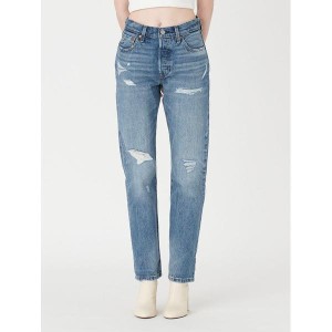 リーバイス（Levi’s）/501□ ジーンズ FOR WOMEN ミディアムインディゴ DESTRUCTED