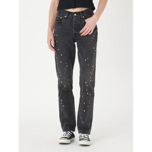 リーバイス（Levi’s）/501□ ジーンズ FOR WOMEN ブラック GLITTER BOMB