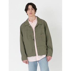 リーバイス（Levi’s）/TYPE I トラッカージャケット グリーン SMOKEY OLIVE