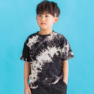 ベベ プチ ポワ ヴェール（BeBe Petits Pois Vert）/【店舗限定】エンボスポイントタイダイTシャツ(95~150cm)