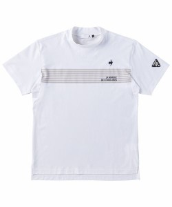 ルコック スポルティフ（lecoq sportif）/ハイネック モックネック半袖シャツ