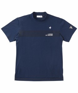 ルコック スポルティフ（lecoq sportif）/ハイネック モックネック半袖シャツ