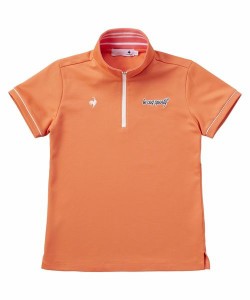 ルコック スポルティフ（lecoq sportif）/ハイネック EXCDRYハーフジップ半袖シャツ