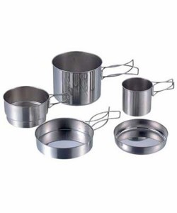 ロゴス（logos）/ソロキャンプ用クッカー TOURING COOKER SET