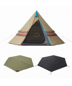 ロゴス（logos）/テント(2〜4人以上) LOGOS ナバホ TEPEE 400 セット−BB