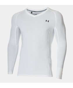 アンダーアーマー（UNDER ARMOUR ）/インナー UA HEATGEAR FITTED LONG SLEEVE V−NECK