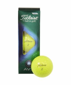 タイトリスト（Titleist）/ゴルフボール 22 AVX YE （1スリーブ3球入り）