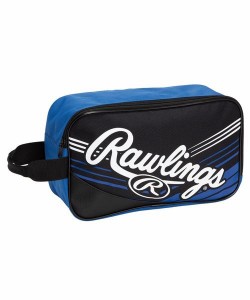 ローリングス（rawlings）/野球スパイク袋 シューズバック−ブルー／ホワイト