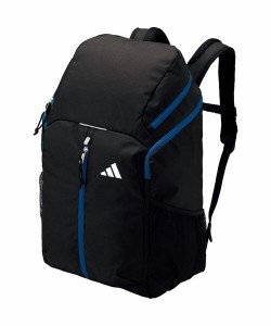 アディダス（adidas）/ボールバッグ ボール用デイパック 32L　黒色×青色