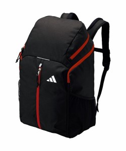 【NEW】アディダス（adidas）/ボールバッグ ボール用デイパック 32L　黒色×赤色