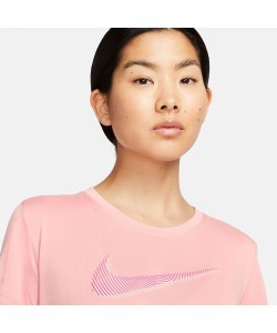 ナイキ（NIKE）/ショートスリーブTシャツ ナイキ ウィメンズ DF スウッシュ ハイブリッド S／S トップ