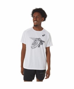 アシックス（asics）/ショートスリーブTシャツ MEN SHOES GRAPHIC SS TOP