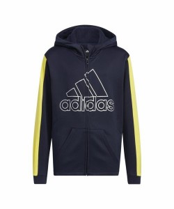 アディダス（adidas）/スウェット・パーカー YB カラーブロック BOS スウェットフーディー(裏起毛)