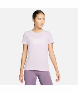 ナイキ（NIKE）/Tシャツ ナイキ ウィメンズ DFCT NIKE SCRIPT S／S Tシャツ