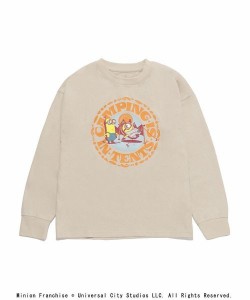 タラスブルバ（TARAS BOULBA）/長袖Tシャツ（ロンT） ジュニア 制菌ロングTシャツミニオン(ハンモック)