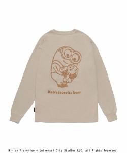 タラスブルバ（TARAS BOULBA）/長袖Tシャツ（ロンT） レディース制菌ロングTシャツミニオン(ティム)