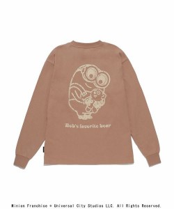 タラスブルバ（TARAS BOULBA）/長袖Tシャツ（ロンT） レディース制菌ロングTシャツミニオン(ティム)