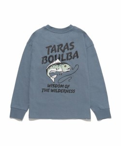 タラスブルバ（TARAS BOULBA）/長袖Tシャツ（ロンT） ジュニア ヘビーコットン防蚊ロングTシャツ(魚)