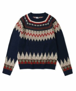 チャムス（CHUMS）/フリース・ニット Booby Nordic Knit Crew Top (ブービー ノルディック ニ