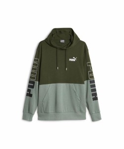 プーマ（PUMA）/スウェット・パーカー PUMA POWER カラーブロック フーディ