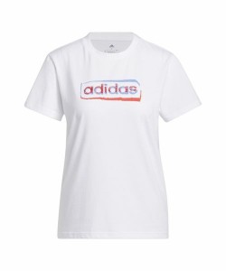 アディダス（adidas）/Tシャツ W ESS リニア グラフィック Tシャツ