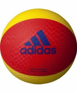 アディダス（adidas）/ソフトバレーボール ソフトバレーボール　赤色×黄色