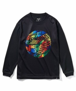 【NEW】スポルディング（SPALDING）/長袖Tシャツ（ロンT） ジュニアロングスリーブTシャツ オプティカルレインボー