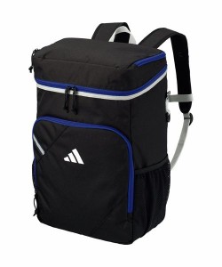 アディダス（adidas）/バックパック ボール用デイパック 30L (バスケット）黒色×青色