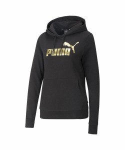 【NEW】プーマ（PUMA）/スウェット・パーカー ESS+ METALLIC LOGO  HOODIE TR