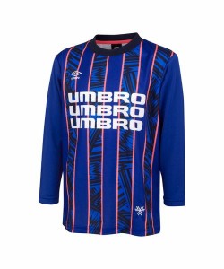 アンブロ（umbro）/プラクティスシャツ THE THIRD グラフィック長袖プラクティスシャツ