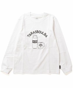 タラスブルバ（TARAS BOULBA）/長袖Tシャツ（ロンT） ジュニア ヘビーコットンロングTシャツ（牛乳瓶）
