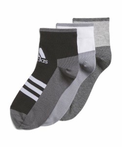 アディダス（adidas）/ソックス キッズ 3Pアンクルソックス