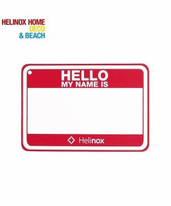 ヘリノックス（HELINOX）/収納・キャリー・その他グッズ HELINOX HELLO MY NAME ISパッチRD