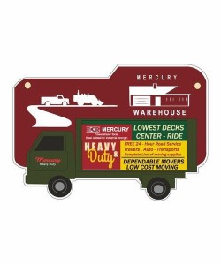 マーキュリー（MERCURY）/収納・キャリー・その他グッズ マーキュリー ティンサイン TRUCK