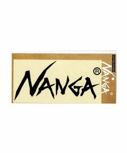 ナンガ（NANGA）/収納・キャリー・その他グッズ NANGA LOGO CUTTING STICKER L (ナンガロゴ