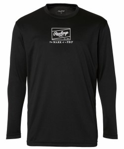 ローリングス（rawlings）/Tシャツ 長袖パッチロゴプリントTシャツ