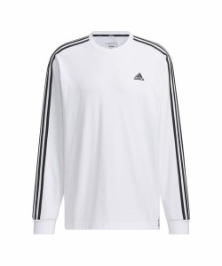 アディダス（adidas）/長袖Tシャツ（ロンT） M ESS+ 3ST LS Tシャツ