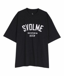 スボルメ（SVOLME）/ショートスリーブTシャツ ロゴドットメッシュランシャツ