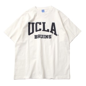 【NEW】グラソス（GLAZOS）/【UCLA】コットン・フロントUCLAロゴ半袖Tシャツ