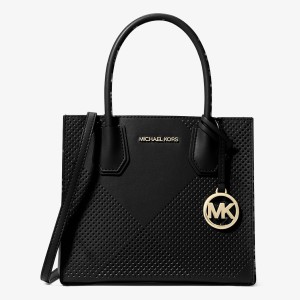 【NEW】マイケル・コース（Michael Kors）/MERCER パーフォレイテッド ショッパートート クロスボディ ミディアム