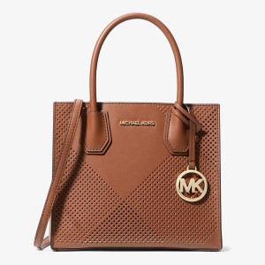 【NEW】マイケル・コース（Michael Kors）/MERCER パーフォレイテッド ショッパートート クロスボディ ミディアム