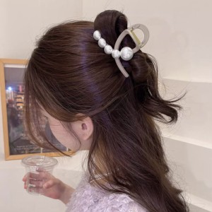 ミニミニストア（miniministore）/ヘアクリップ バンスクリップ パール付き