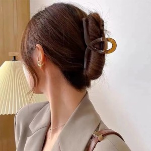 ミニミニストア（miniministore）/ヘアクリップ大きめアクリルバンスクリップ