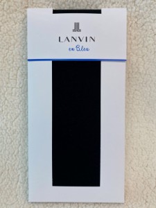 ランバン オン ブルー（LANVIN en Bleu）/【ランバンオンブルー】80デニール　プレティングタイツ