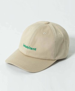 インハビタント（inhabitant）/inhabitant Cotton Twill 6 Panel Cap コットンツイルキャップ