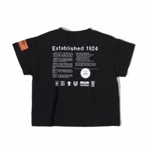 ユニバーサルオーバーオール（UNIVERSALOVERALL）/100th LOGO TEE/Tシャツ/子供服/キッズ服